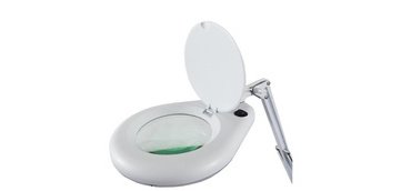 Loupe Led à pince Unilux zoom blanc prise Europe