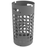 Porte-parapluie SLIM, en plastique, gris