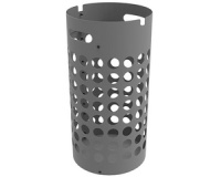 Porte-parapluie SLIM, en plastique, gris