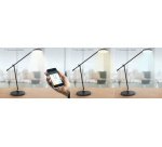 Lampe lumière du jour à LED SUNLIGHT, dimmable, noir