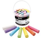 Craie de trottoir 'marelle', seau en plastique de 20