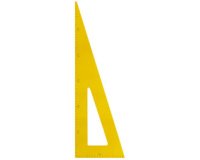 Winkelhaak voor schilderij, 60 graden, van hout, met magneet