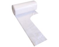 Sacs poubelle avec poignée, transparent