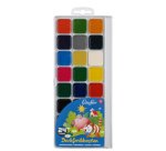 Boîte de pastilles de peinture, 24 couleurs