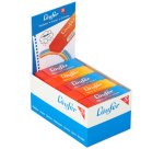 Gomme en plastique PLAST COLOR, en présentoir de 20