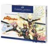 FABER-CASTELL Viltstift PITT artist pen, Comic Illustration kit