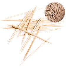 Cure-dent, en bois, en vrac