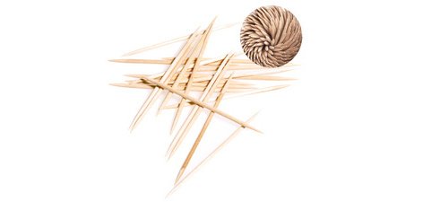 Cure-dent, en bois, en vrac