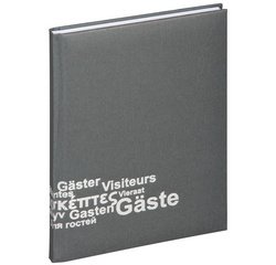 Livre d'or Europa, (L)195 x (H)255 mm, gris