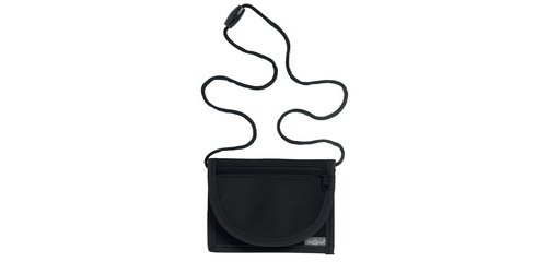 Pochette tour de cou, nylon