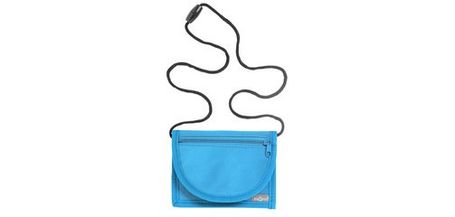 Pochette tour de cou, nylon