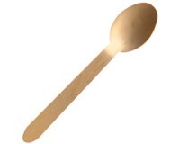 Lepel in hout lengte 160 mm