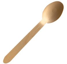 Cuillère en bois, longueur: 160mm