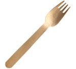 Fourchette en bois, longueur: 160mm