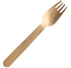 Fourchette en bois, longueur: 160mm