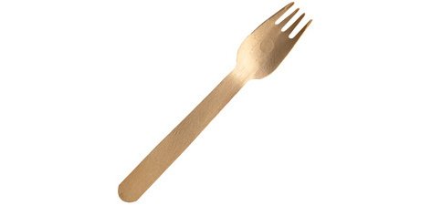 Fourchette en bois, longueur: 160mm