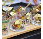 Pique apéritif FLAG, en bambou, 90 mm