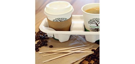 Touillette, en bois de bouleau, longueur: 178 mm