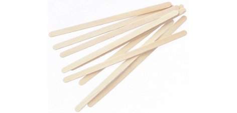 Touillette en bois NatureStar - Lot de 1000