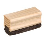 Mini brosse pour ardoise naturelle, en bois