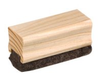 Mini brosse pour ardoise naturelle, en bois