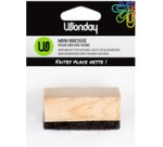 Mini brosse pour ardoise naturelle, en bois