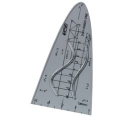 Parabole, transparent, plastique