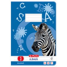 Schrift x.book A4 liniatuur 3 / gelijnd