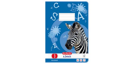 Cahier x.book, A4, linéature 1 / ligné