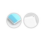 Cahier à spirale 'My Colours', A5, ligné