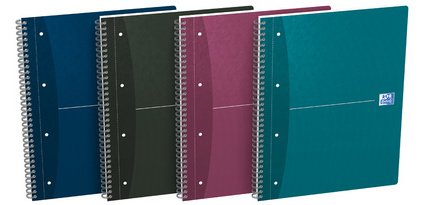 Cahier à spirale 'Essentials', A4+, ligné