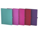 Carnet de notes 'Signature', B5, quadrillé, couleurs