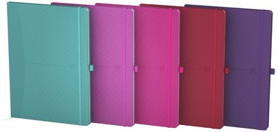 Carnet de notes 'Signature', B5, quadrillé, couleurs