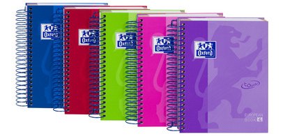 Spiral Notebook European Book Touch, A6, squared
