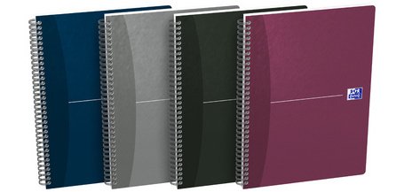 Carnet à spirale 'Essentials' B5 180 pages, quadrillé