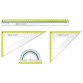 Geometrieset my.pen, 4-delig, geasssorteerd