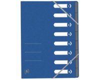 Sorteermap Top File, A4, 8 vakken