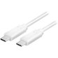 Câble USB 3.1, USB-C - USB-C mâle, 1,0 m