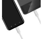Câble USB 3.1, USB-C - USB-C mâle, 1,0 m, blanc