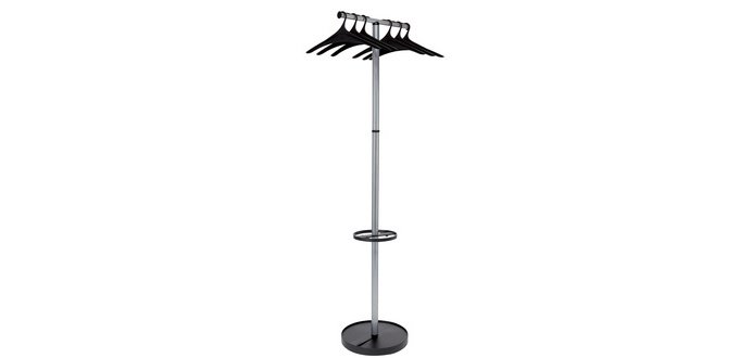 Portemanteau 'WAVE2', (H): 1.740 mm, argent