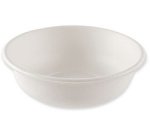 Coupelle en canne à sucre, rond, 850 ml, blanc