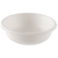 Kom van suikerriet, rond, 1.000 ml, wit
