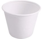 Bol en canne à sucre, rond, 425 ml, blanc