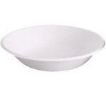 Coupelle en canne à sucre, rond, 400 ml, blanc