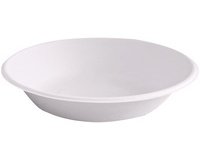 Bol en canne à sucre, rond, 680 ml, blanc