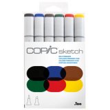 Sketch marker - kit van 6 'Blodt Primaries'