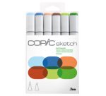 Marqueur sketch, kit de 6 'Earth Essentials'