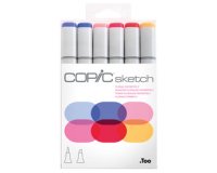 Marqueur sketch, kit de 6 'Floral Favorites 2'