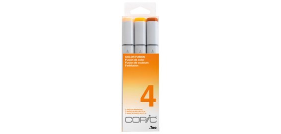 Marqueur sketch, kit de 3 'Color Fusion 4'