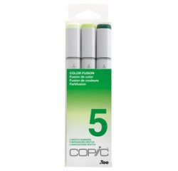 Sketch marker - kit van 3 'Color Fusion 5'